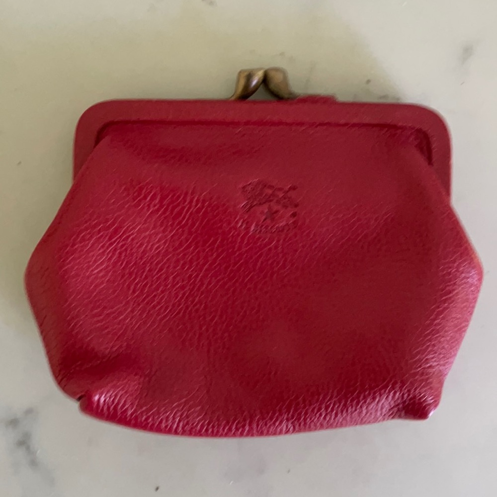 Brand New Il Bisonte Wallet/ Coin Purse - Italian!